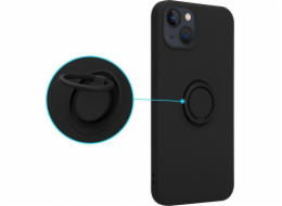 OEM pouzdro se silikonovým prstenem pro iPhone 11 černé