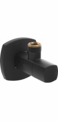 Arco Angle valve Lipstick A80, černá matná, 1/2 M x 3/8 M [42]