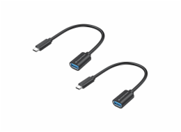 Conceptronic ABBY11B OTG-Adapter for USB-C to USB-A