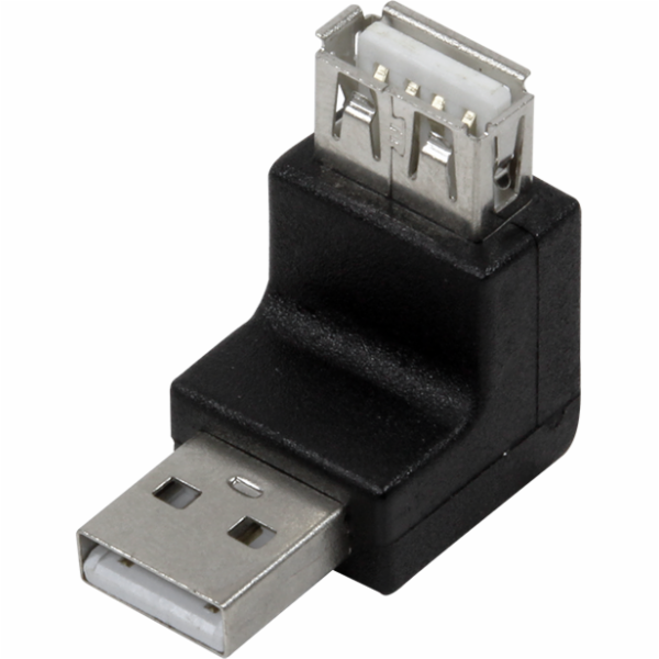 LogiLink USB adaptér USB – USB černý (AU0027)