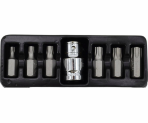 AWTools BIT TORX 7ks. T25 - T55 + ADAPTÉR BL AW35110BL
