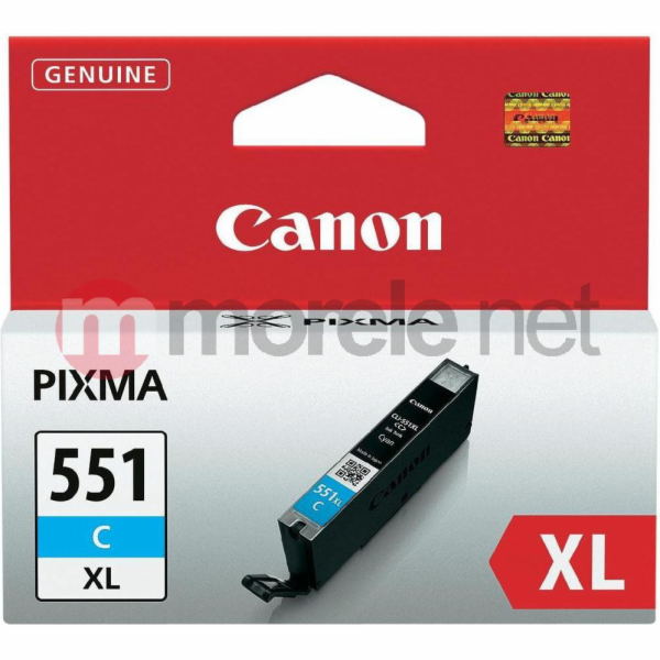 Canon CLI-551C XL - Hojtydende - cya