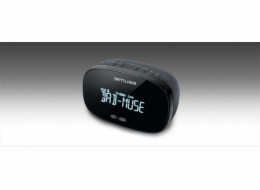 Múza | M-150 CDB | Funkce alarmu | AUX v | Černá | Rádio s duálním budíkem DAB+/FM