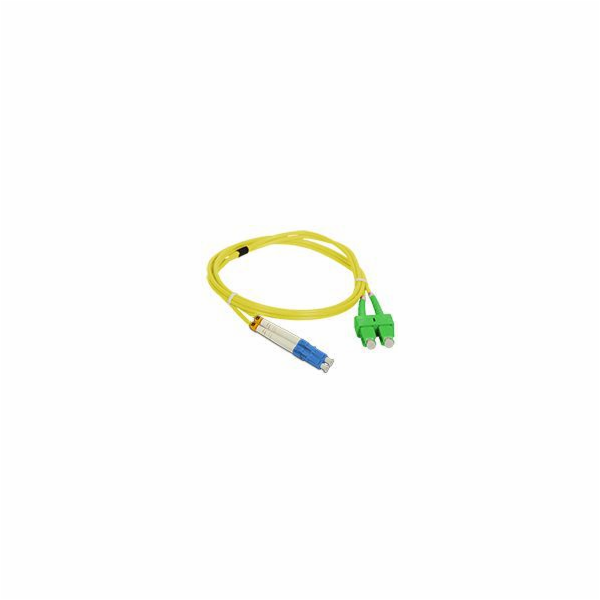 Propojovací kabel SM SC/APC-LC duplex 9/125 2,0m ALANTEC