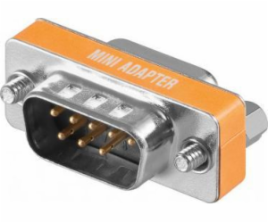 adaptér goobay null modem 9-pin samec > samice