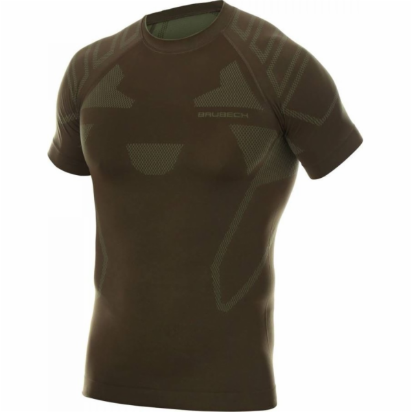 Brubeck SS13000 Pánské tričko RANGER PROTECT khaki XL