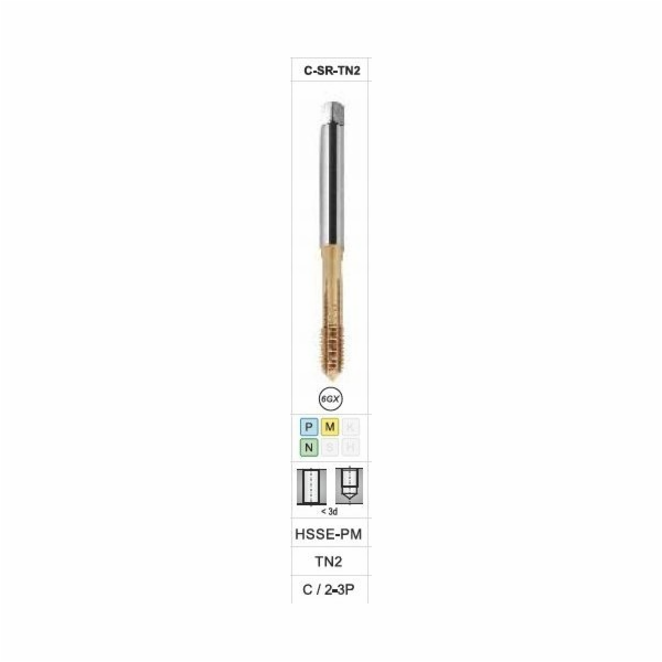 Fanar BREADING M 8 DIN 371-C 6GX HSSE-PM CÍN