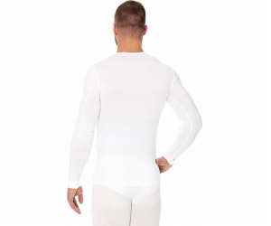 Brubeck LS01120A Pánské tričko s dlouhým rukávem, bílé XXL