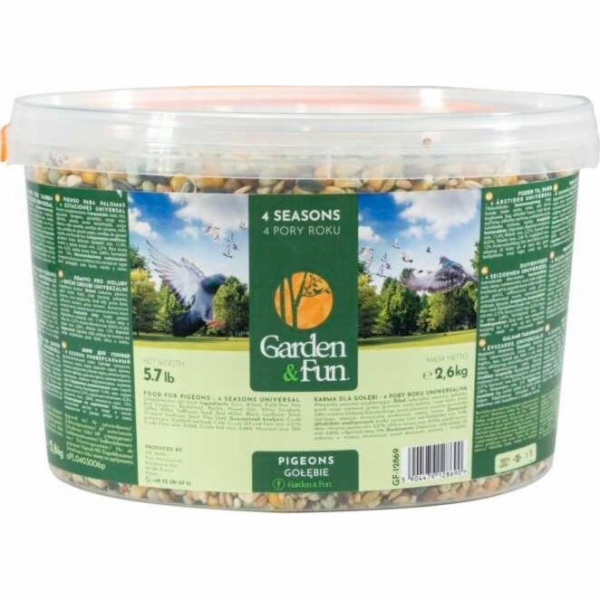 Garden&Fun Krmivo pro holuby - 4 sezóny 2,6 kg