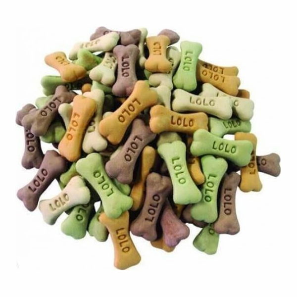 Lolo Pets Classic PSÍ SUŠENKY BONE M MIX 2kg