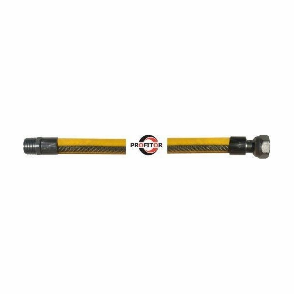 PROFITOR Plynová trubka s G 1/2" otočnou maticí a 1/2" GZ...
