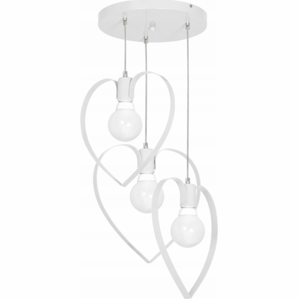 Milagro závěsná lampa AMORE WHITE závěsná lampa 3xE27 (ML...