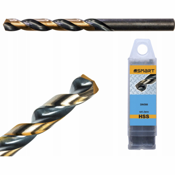 Chytrá vrtačka HSS vrtačka do kovu 2,4mm /10ks/ smart