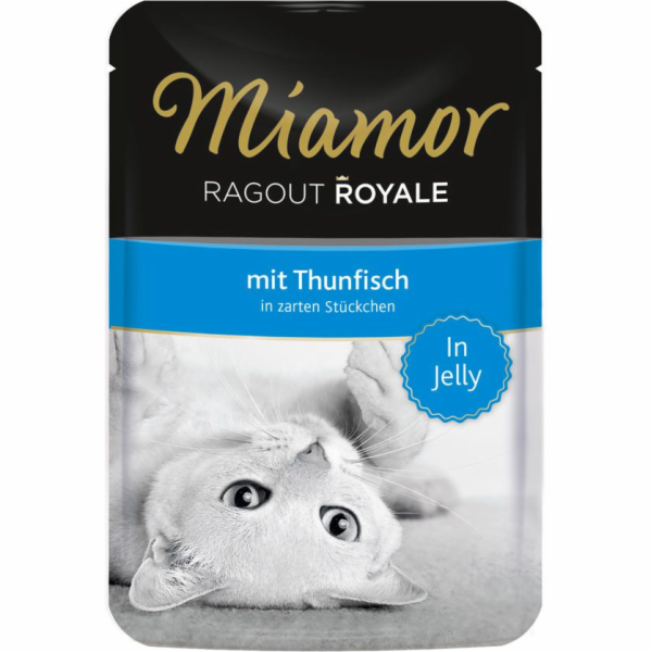 MIAMOR Ragout Royale Tuna v želé - vlhké krmivo pro kočky...