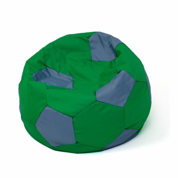 Fotbalová taška Sako pouffe zelenošedá XL 120 cm