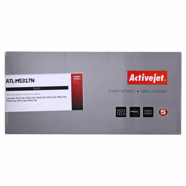 Activejet toner ATL-MS317N pro Lexmark; náhradní toner Le...