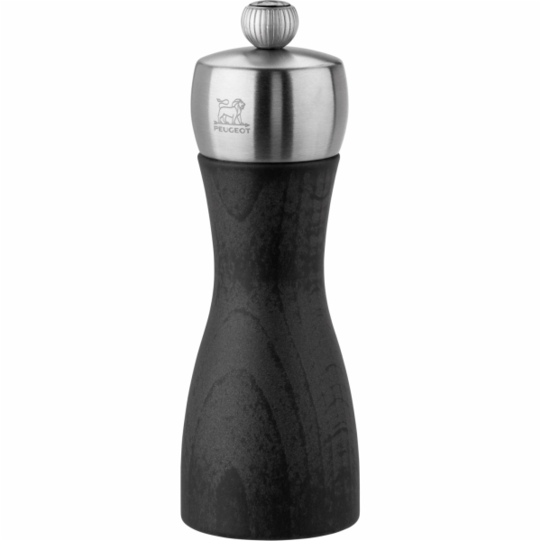 Peugeot Fidji salt mill 15 cm graphite wood & stainless s...
