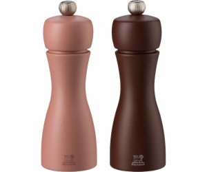Peugeot Tahiti pepper/salt mill set 2 pieces 15 cm brown