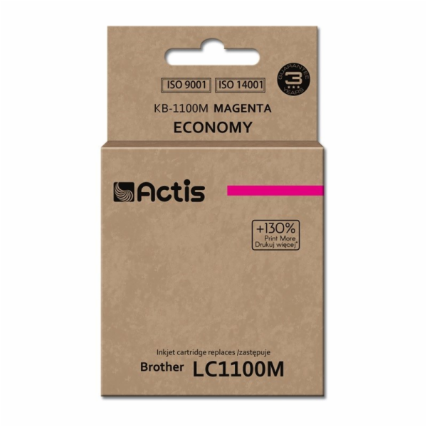 Actis Inkoust KB-1100M (náhradní inkoust Brother LC1100M/...