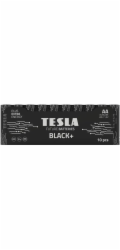 Tesla AA BLACK+ alkalická, (LR06, tužková, shrink) 10 ks fólie