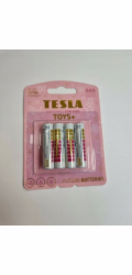 TESLA - baterie AAA TOYS GIRL, 4ks, LR03