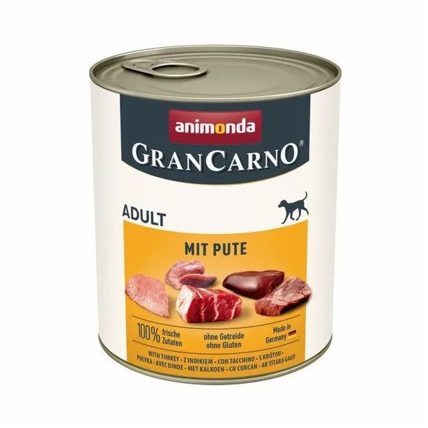 ANIMONDA GranCarno Adult s krůtou - mokré krmivo pro psy ...