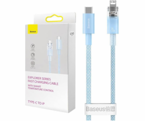 Rychlonabíjecí kabel Baseus USB-C na Lightning Explorer S...