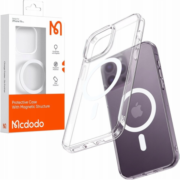 Magnetické pouzdro McDodo Crystal pro iPhone 14 Pro Max (...