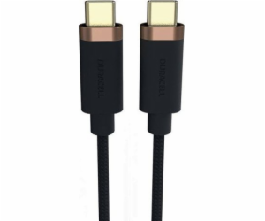Kabel Duracell USB-C pro USB-C 3.2 1 m (černý)