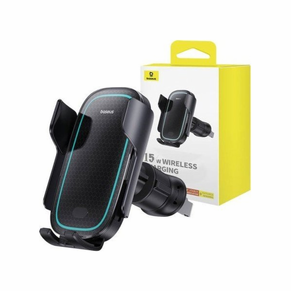Bezdrátový nabíjecí držák do auta Baseus MilkyWay Pro 15W...