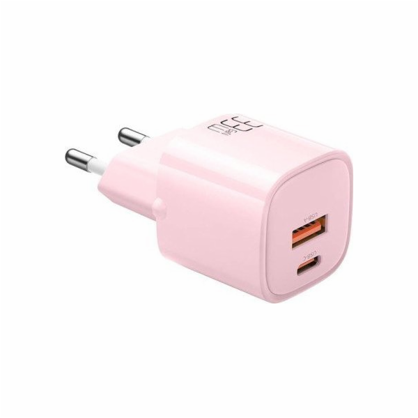 Nabíječka GaN 33W Mcdodo CH-0156 USB-C, USB-A (růžová)