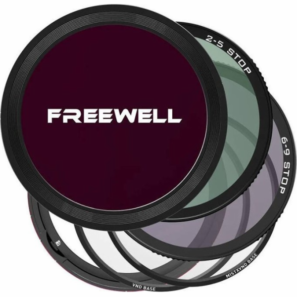 Systém magnetických variabilních ND filtrů Freewell 82 mm