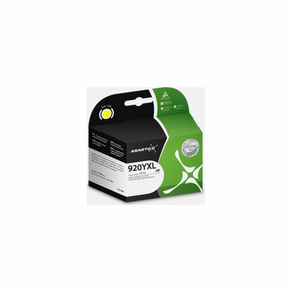 Inkoust Asarto pro HP OJ 6500 | 700 | žlutá