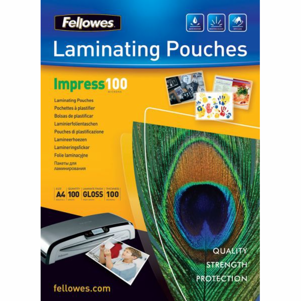 Laminovací sáčky Fellowes - A5, 100 ks (5351002)