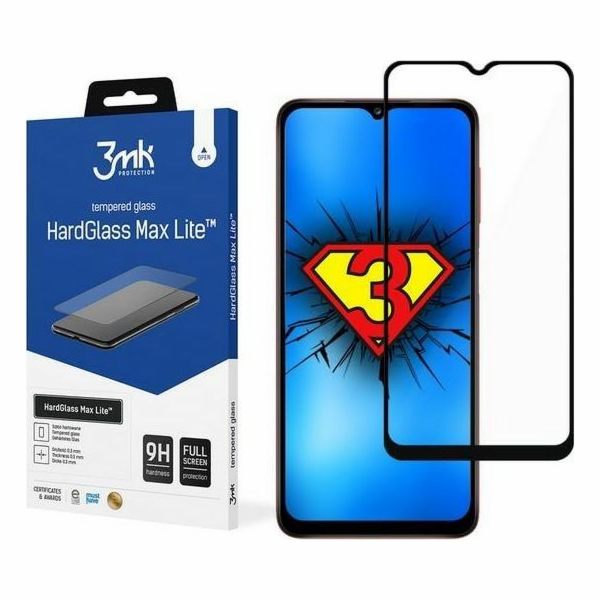 3MK  HG Max Lite Samsung A02s černá/černá