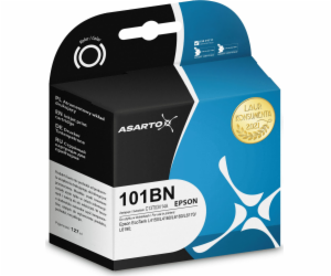 Inkoust Asarto pro Epson 101BN | C13T03V14A | 127 ml | Černá