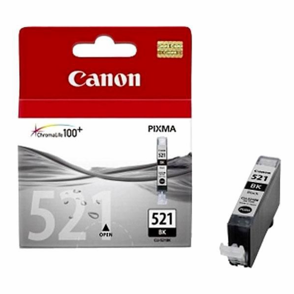 Inkoust Canon CLI-521BK (černý)