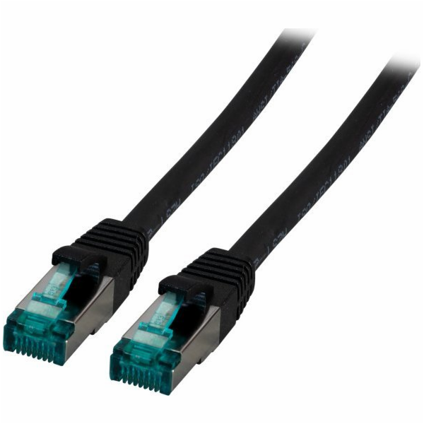 EFB  RJ45 Patchkabel S/FTP, Cat.6A, LSZH, 10m, černá