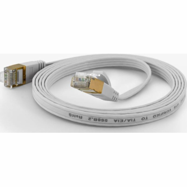 Wantec  flates CAT6A FTP Patch Cable - 0,2 m - Cat6a - F/...