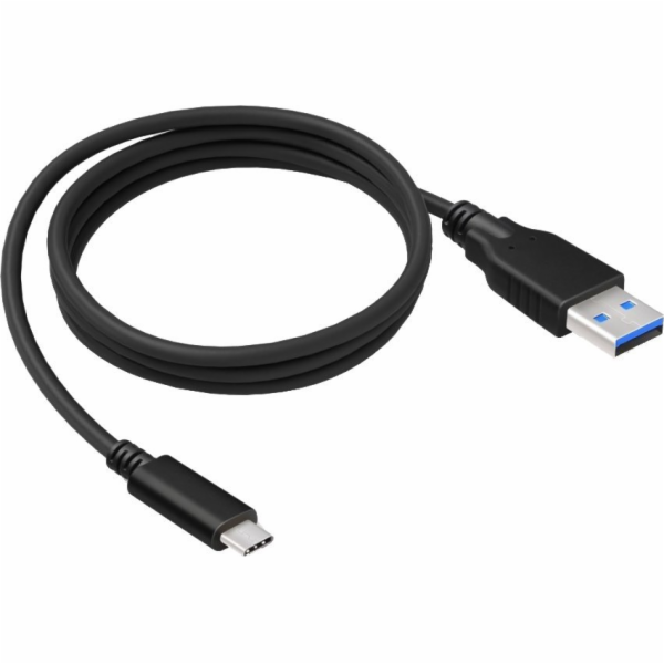 USB 2GO USB-A - USB-C kabel 1 m černý (795731)