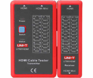 Tester HDMI kabelu Uni-T UT681HDMI
