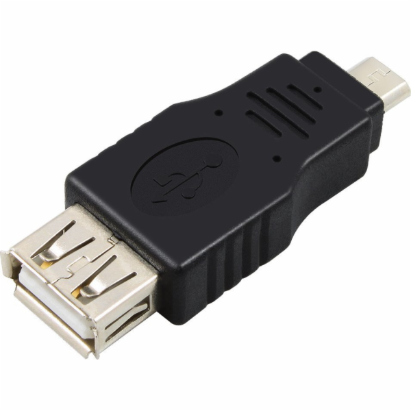 Unitek microUSB - USB adaptér černý (Y-A015)