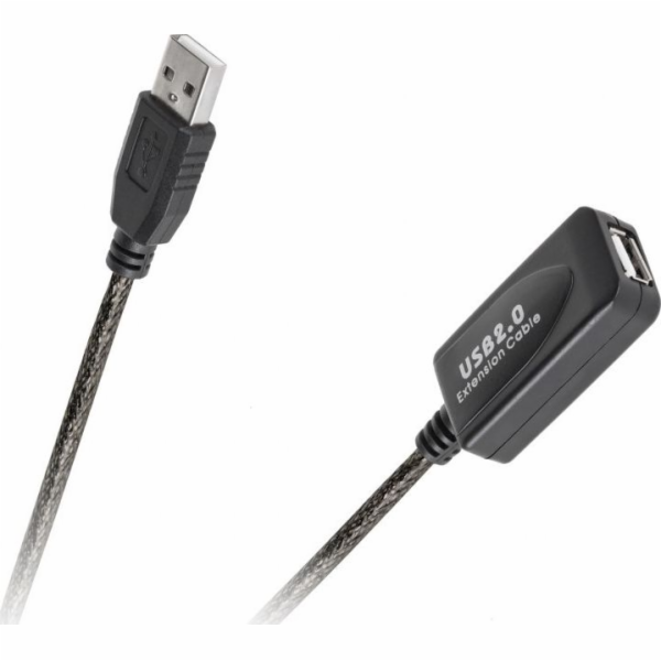 USB LP kabel USB-A – USB-A 10 m černý (KPO3888-10)