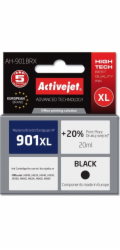 Activejet AH-901BRX Inkoust (náhrada za HP 901XL CC654AE; Premium; 20 ml; černý)