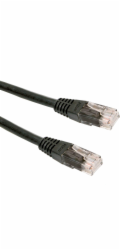 GEMBIRD Eth Patch kabel cat5e UTP 3m - černý