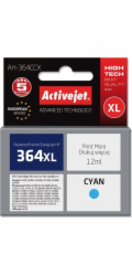 Activejet AH-364CCX HP Printer Ink  Compatible with HP 364XL CB323EE;  Premium;  12 ml;  blue.