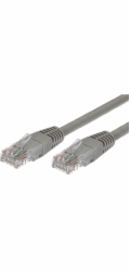 TB Touch Patch kabel, UTP, RJ45, cat6, 1,5m, šedý