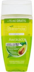 Bielenda Avocado 2-fázový tekutý na odlíčení očního make-upu pro suchou a dehydratovanou pleť 125ml