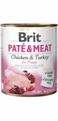 Brit Brit Pate & Meat Dog Puppy puszka 800g