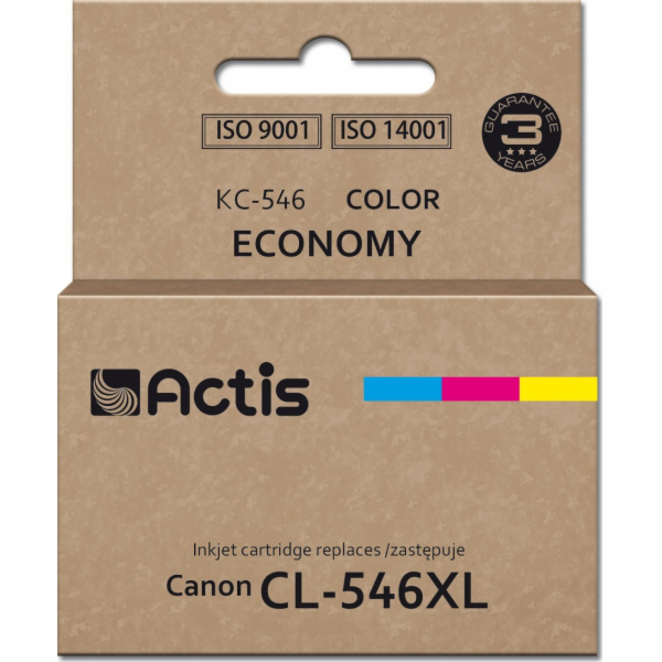 Inkoustová kazeta Actis KC-546 (náhrada Canon CL-546XL; S...
